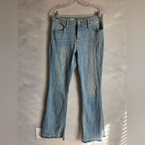 Mossimo Denim High Rise Flare Sz 6/28 R Vintage Y2K
